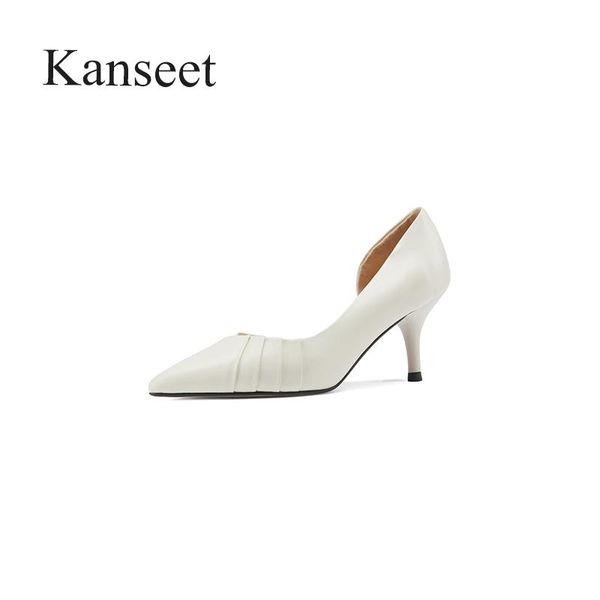 dress shoes kanseet elegant pointed toe women 2021 spring autumn real leather party high heels pumps concise large size 43, Black
dress shoes kanseet elegant pointed toe women 2021 spring autumn real leather party high heels pumps concise large size 43, Black