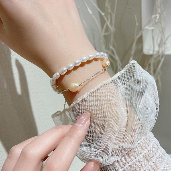 bangle ch-487 pearl double-layer bracelet japanese and korean style fashion design retro personality trendy jewelry women, Black
bangle ch-487 pearl double-layer bracelet japanese and korean style fashion design retro personality trendy jewelry women, Black