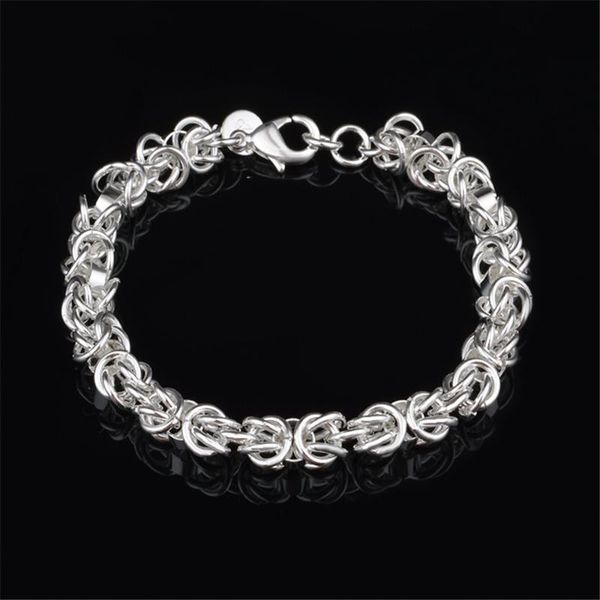 link, chain ecoday jewelry pulseras silver plated men bracelet homme bracelets bangles bijoux, Black
link, chain ecoday jewelry pulseras silver plated men bracelet homme bracelets bangles bijoux, Black
