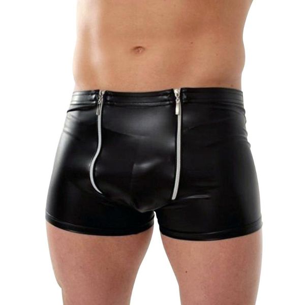 underpants patent leather boxer shorts wetlook clubwear gay underwear erotic boxershorts men lingerie with pockets, Black;white
underpants patent leather boxer shorts wetlook clubwear gay underwear erotic boxershorts men lingerie with pockets, Black;white