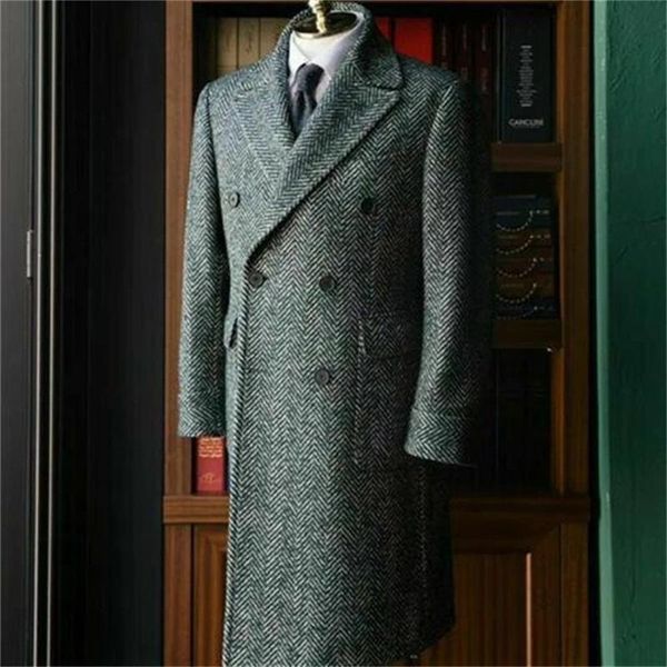 men's suits & blazers herringbone men suits&overcoat double breasted wool thick fashion custom made long coat winter lapel business jac, White;black
men's suits & blazers herringbone men suits&overcoat double breasted wool thick fashion custom made long coat winter lapel business jac, White;black