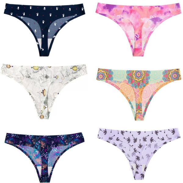 women's panties 6pcs women thongs set, multicolor print breathable low-waist stretch g-string lingerie for girls, xs-xl, Black;pink
women's panties 6pcs women thongs set, multicolor print breathable low-waist stretch g-string lingerie for girls, xs-xl, Black;pink