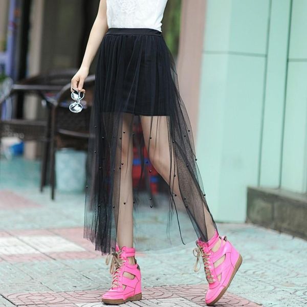 skirts women summer elegant midi black 2021 korean fashion girls spring streetwear high waist casual tulle white skirt ds239
skirts women summer elegant midi black 2021 korean fashion girls spring streetwear high waist casual tulle white skirt ds239
