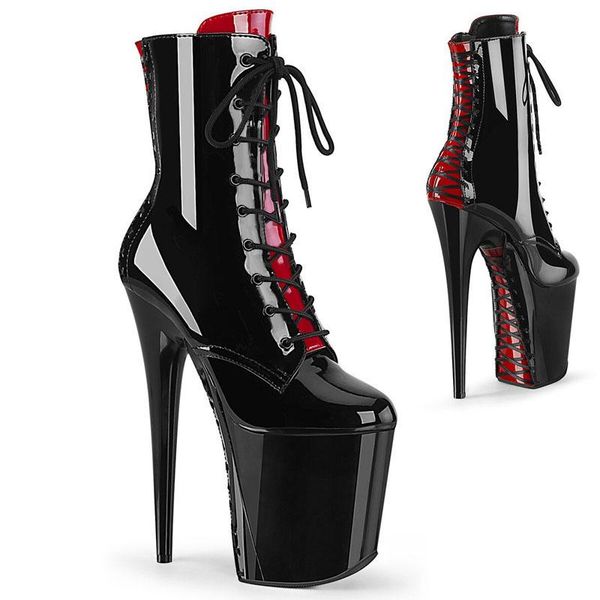 inches peep toe short boots red and black stripper heels models pole dance shoes stage show high platform mature
inches peep toe short boots red and black stripper heels models pole dance shoes stage show high platform mature