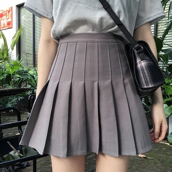 skirts 2021 summer preppy style a-line women fashion high waist solid color pleated skirt student cute all match short saia, Black
skirts 2021 summer preppy style a-line women fashion high waist solid color pleated skirt student cute all match short saia, Black