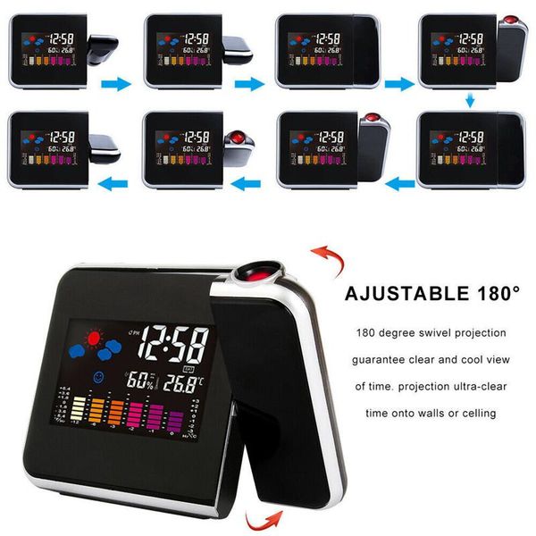 smart home control led alarm clock temperature thermometer desk time date display projector calendar usb charger table
smart home control led alarm clock temperature thermometer desk time date display projector calendar usb charger table