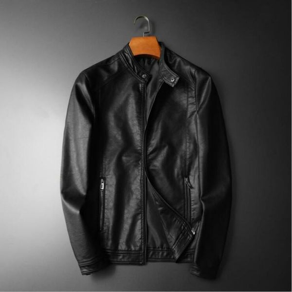 men's fur & faux mens pu leather jacket motorcycle stand collar zipper multi-pocket clothing male fashion coats biker outerwear, Black
men's fur & faux mens pu leather jacket motorcycle stand collar zipper multi-pocket clothing male fashion coats biker outerwear, Black