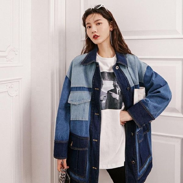 autumn denim jacket women jeans with s design jackets for and ladies women's, Black;brown
autumn denim jacket women jeans with s design jackets for and ladies women's, Black;brown