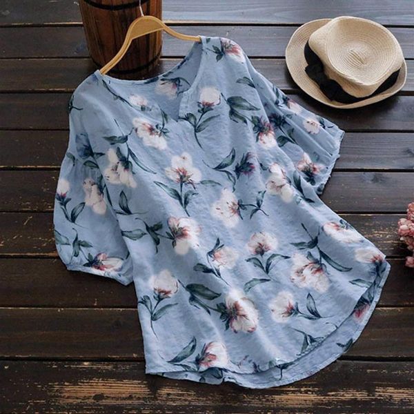 vintage boho floral print t-shirts women casual shirt v neck half sleeve linen loose plus size t mujer camisetas @40 women's t-shirt, White
vintage boho floral print t-shirts women casual shirt v neck half sleeve linen loose plus size t mujer camisetas @40 women's t-shirt, White