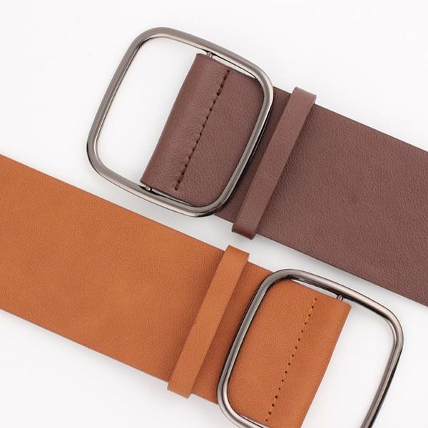 belts bauhinia brand 2021 wide belt 103cm european and wild personality square buckle waist seal, Black;brown
belts bauhinia brand 2021 wide belt 103cm european and wild personality square buckle waist seal, Black;brown