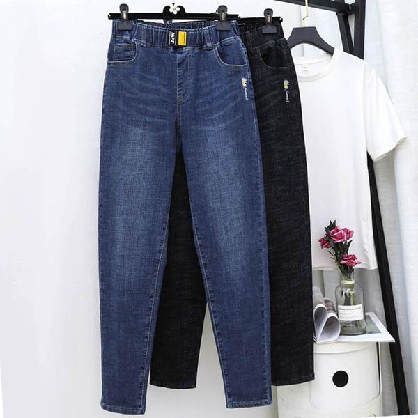 high waist jeans women plus size harem pants casual vintage boyfriend for loose streetwear mom mujer b023 women's, Blue
high waist jeans women plus size harem pants casual vintage boyfriend for loose streetwear mom mujer b023 women's, Blue