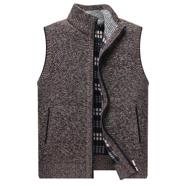 mens winter wool sweater vest sleeveless knitted jacket warm sweatercoat spring autumn men's vests, Black;white
mens winter wool sweater vest sleeveless knitted jacket warm sweatercoat spring autumn men's vests, Black;white