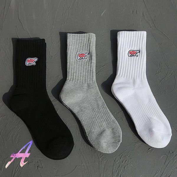 men's socks human made polar bear japanese cotton thick towel bottom tube sports men women trendy, Black
men's socks human made polar bear japanese cotton thick towel bottom tube sports men women trendy, Black