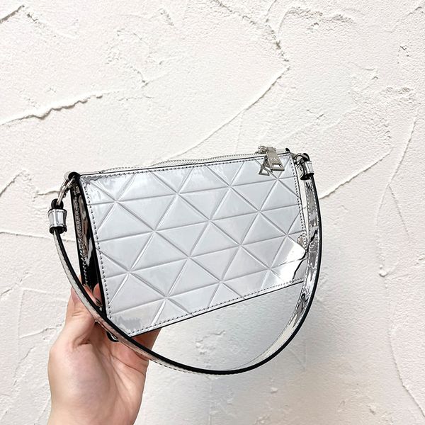 woman shoulder bags designer 2021 luxury handbag silver bright bag wallet
woman shoulder bags designer 2021 luxury handbag silver bright bag wallet