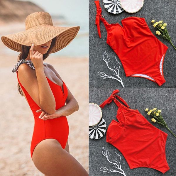summer swimsuit women bathing suit one shoulder swimwear beachwear bikini brazilian one-piece suits 
summer swimsuit women bathing suit one shoulder swimwear beachwear bikini brazilian one-piece suits