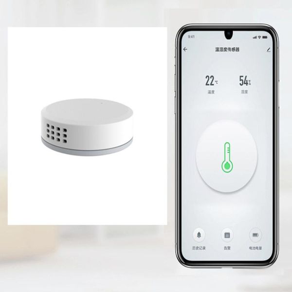 smart home control temperature and humidity sensor work tuya/smartlife app zigbee with hub via alexa google dropship
smart home control temperature and humidity sensor work tuya/smartlife app zigbee with hub via alexa google dropship