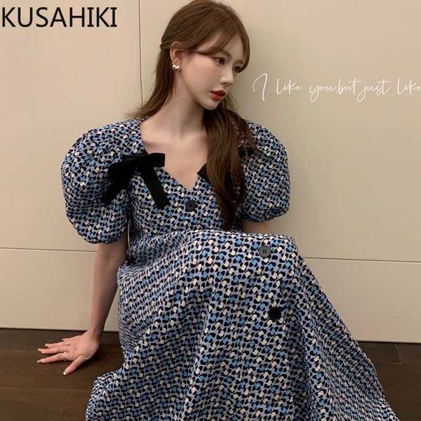 kusahiki sweet bowknot womand ress korean printing puff sleeve v-neck dresses summer slim waist vestidos de mujer 6h837 210602, Black;gray
kusahiki sweet bowknot womand ress korean printing puff sleeve v-neck dresses summer slim waist vestidos de mujer 6h837 210602, Black;gray