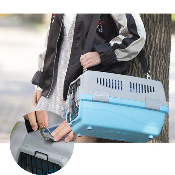 cat carriers,crates & houses traveller pet carrier, travel carrier box ,48 cm, grey 
cat carriers,crates & houses traveller pet carrier, travel carrier box ,48 cm, grey