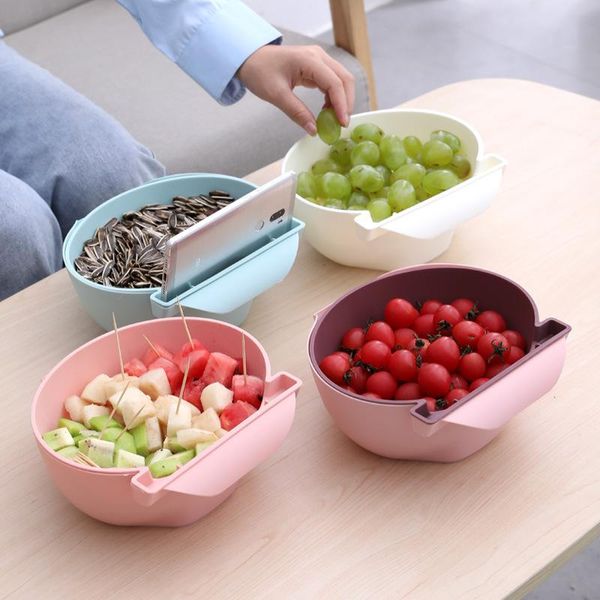 storage bottles & jars creative plastic lazy melon seed basin fruit and vegetable basket with mobile phone holder double drain kitchen tools
storage bottles & jars creative plastic lazy melon seed basin fruit and vegetable basket with mobile phone holder double drain kitchen tools