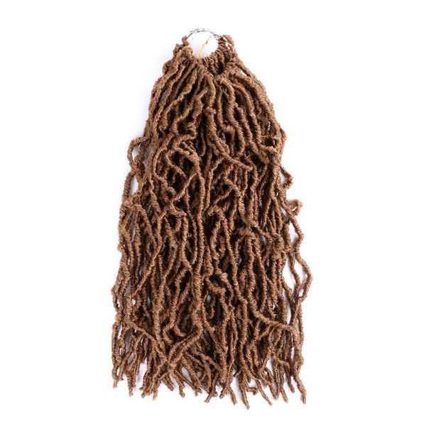 costume accessories faux locs crochet hair synthetic braids braiding hair extensions wavy curly soft goddess locs pre looped small dreadlock, Silver
costume accessories faux locs crochet hair synthetic braids braiding hair extensions wavy curly soft goddess locs pre looped small dreadlock, Silver