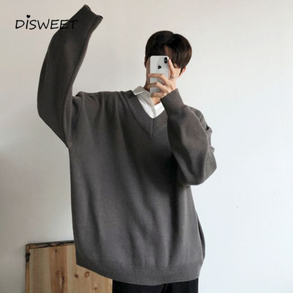 t shirt knitted v-neck men korean long sleeve loose solid men's winter warm slim sweater boy, White;black
t shirt knitted v-neck men korean long sleeve loose solid men's winter warm slim sweater boy, White;black