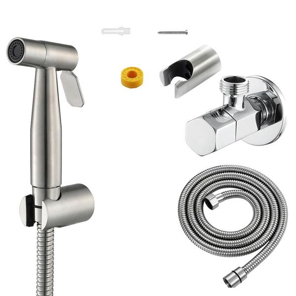 toilet seat covers hand-held bidet sprayer set flusher brushed stainless steel faucet bathroom spray shower head
toilet seat covers hand-held bidet sprayer set flusher brushed stainless steel faucet bathroom spray shower head