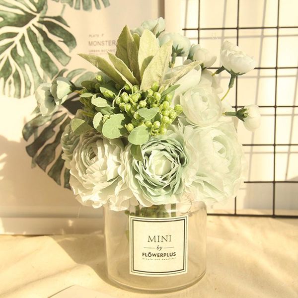 decorative flowers & wreaths 1pc artificial flower bouquet pink white peony silk wedding party decor outdoor garden home decorations access
decorative flowers & wreaths 1pc artificial flower bouquet pink white peony silk wedding party decor outdoor garden home decorations access