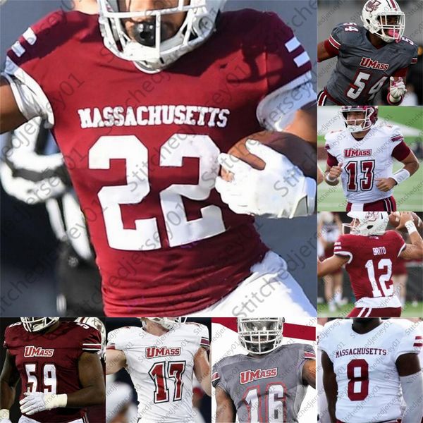 ncaa umass massachusetts football jersey college 13 randall west 12 andrew brito victor cruz 11 zak simon mens women youth, Black
ncaa umass massachusetts football jersey college 13 randall west 12 andrew brito victor cruz 11 zak simon mens women youth, Black