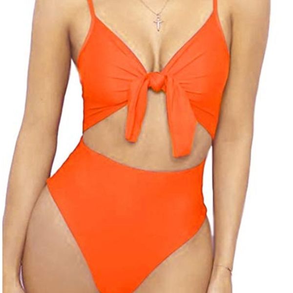 huanes clothing 2021 new bow triangle one-piece swimsuit solid color nylon, White;black
huanes clothing 2021 new bow triangle one-piece swimsuit solid color nylon, White;black