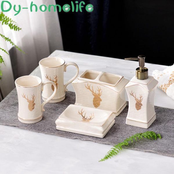 bath accessory set nordic creative golden elk ice cracked glaze ceramic bathroom wash of 5 star el rooms supporting high-end sets
bath accessory set nordic creative golden elk ice cracked glaze ceramic bathroom wash of 5 star el rooms supporting high-end sets