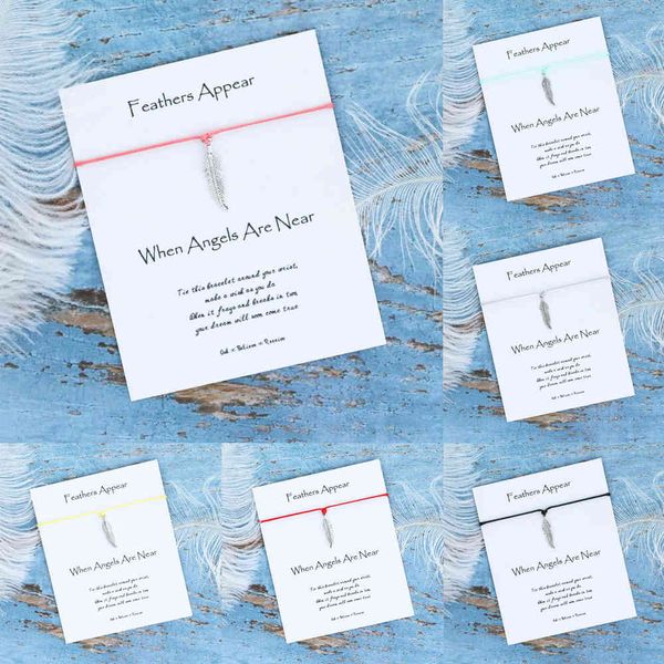 angel feather bracelet feather charms feather pendants bracelet red string adjustable bracelets friendship gift, Golden;silver
angel feather bracelet feather charms feather pendants bracelet red string adjustable bracelets friendship gift, Golden;silver