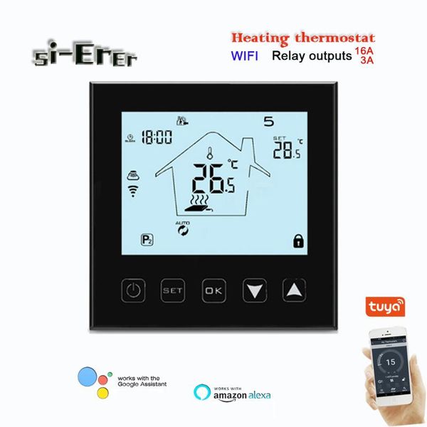 smart home control 95-240vac 3a 16a temperature controller ,wifi thermostat for water / electric underfloor heating, water/gas boiler linkag
smart home control 95-240vac 3a 16a temperature controller ,wifi thermostat for water / electric underfloor heating, water/gas boiler linkag