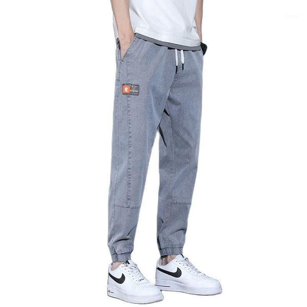 men's pants autumn harlan workwear casual nine points 2021 classic design thin belt elastic waist trousers, Black
men's pants autumn harlan workwear casual nine points 2021 classic design thin belt elastic waist trousers, Black