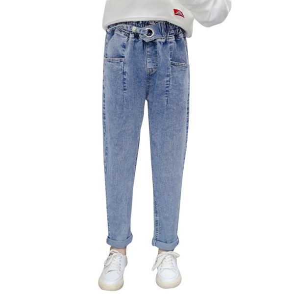 jeans for girl solid color kids high waist casual style clothes girls 6 8 10 12 14, Blue
jeans for girl solid color kids high waist casual style clothes girls 6 8 10 12 14, Blue