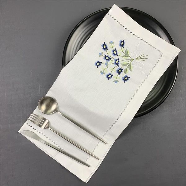 table napkin 12 pcs fashion dinner napkins white hemstitched linen with color embroidered floral wedding
table napkin 12 pcs fashion dinner napkins white hemstitched linen with color embroidered floral wedding