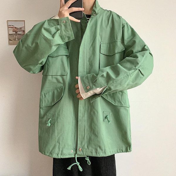 men's jackets hip hop spring men windbreaker solid autumn loose casual jacket couple large size zipper coat, Black;brown
men's jackets hip hop spring men windbreaker solid autumn loose casual jacket couple large size zipper coat, Black;brown