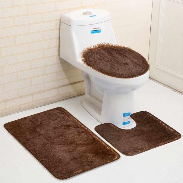 3pcs non-slip bathroom bath mat set toilet carpet rug flannel shower room pad floor mats
3pcs non-slip bathroom bath mat set toilet carpet rug flannel shower room pad floor mats