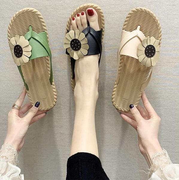 summer shoes woman slides slippers flats beach flip flops ladies outdoor flower leisure, Black
summer shoes woman slides slippers flats beach flip flops ladies outdoor flower leisure, Black
