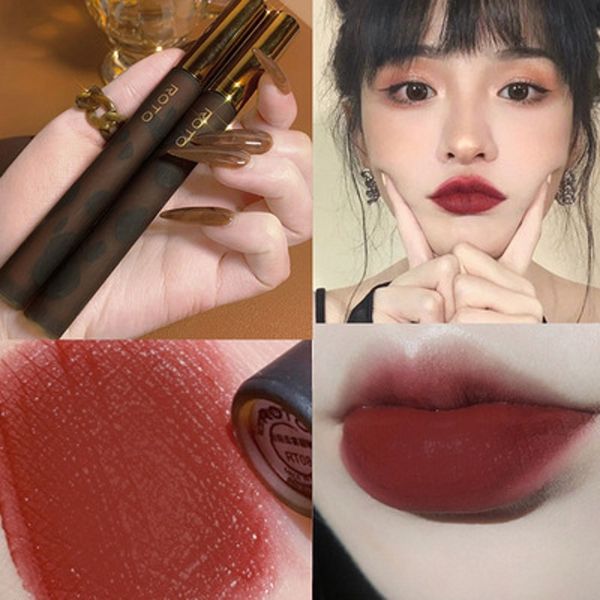 roto amber lip glazuur matte fluwelen geverfd air lipgloss rode lip make liquid lipstick langdurige waterdichte comestic tslm2
roto amber lip glazuur matte fluwelen geverfd air lipgloss rode lip make liquid lipstick langdurige waterdichte comestic tslm2