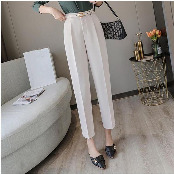 style white women pants casual sashes pencil pant high waist elegant work trousers female pantalon femme women's & capris, Black;white
style white women pants casual sashes pencil pant high waist elegant work trousers female pantalon femme women's & capris, Black;white