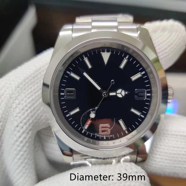 wristwatches men watches 2021 for explorer watch business automatic movement sapphire glass relogio masculino, Slivery;brown
wristwatches men watches 2021 for explorer watch business automatic movement sapphire glass relogio masculino, Slivery;brown