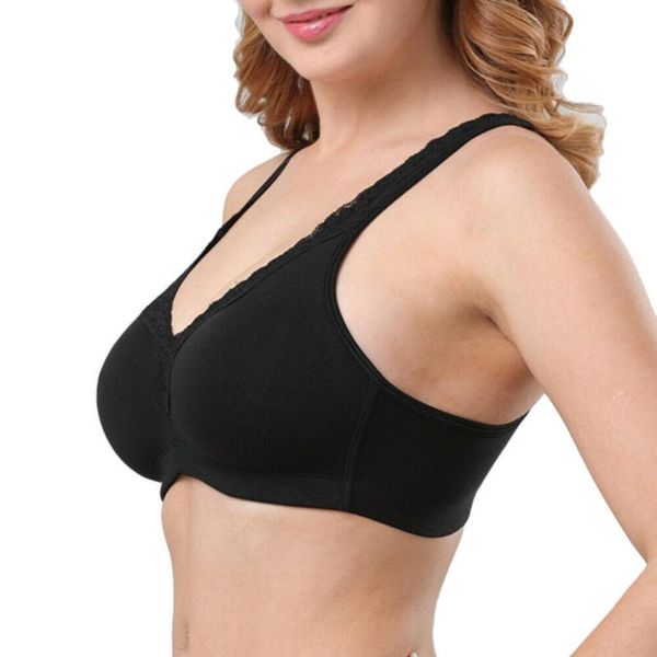 bras vgplay women bra plus size breathable soft cotton lingerie solid full cup coverage strength wire for, Red;black
bras vgplay women bra plus size breathable soft cotton lingerie solid full cup coverage strength wire for, Red;black
