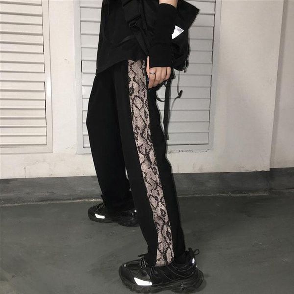 women's pants & capris autumn trousers leopard stripes hosen frauen elastische taille jogging lose hohe y2k korean fashion jogger sweat, Black;white
women's pants & capris autumn trousers leopard stripes hosen frauen elastische taille jogging lose hohe y2k korean fashion jogger sweat, Black;white