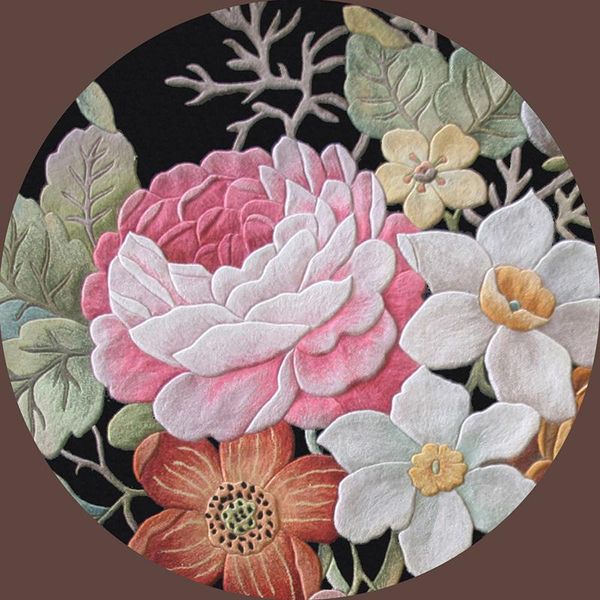carpets european and american style fashion floral pattern non-slip modern carpet for living room bedroom wool material round
carpets european and american style fashion floral pattern non-slip modern carpet for living room bedroom wool material round