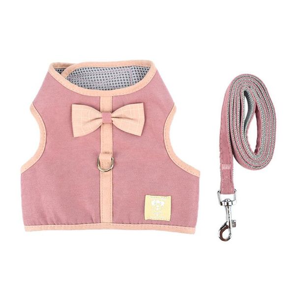 solid color dog harness leash suit cotton adjustable bowknot breathable mesh cat harnesses for small dogs walking run pet vest collars & lea
solid color dog harness leash suit cotton adjustable bowknot breathable mesh cat harnesses for small dogs walking run pet vest collars & lea