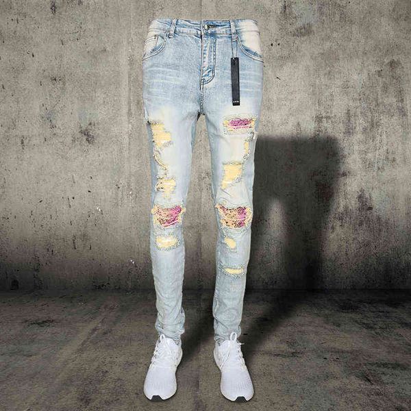 designers men s clothing men's distressed ripped skinny jeans mens jeans slim motorcycle moto biker causal mens vintage denim pants, Blue
designers men s clothing men's distressed ripped skinny jeans mens jeans slim motorcycle moto biker causal mens vintage denim pants, Blue