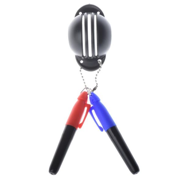 golf training aids ball tri-line marker alignment kit easy liner drawing putting tool with 2 pieces pen
golf training aids ball tri-line marker alignment kit easy liner drawing putting tool with 2 pieces pen