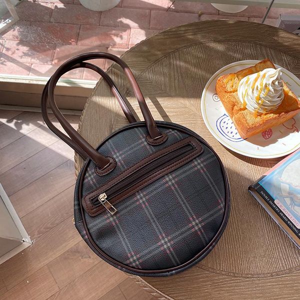 evening bags style retro fashion printed plaid women's single shoulder bag simple small round ladies crossbody handbags
evening bags style retro fashion printed plaid women's single shoulder bag simple small round ladies crossbody handbags
