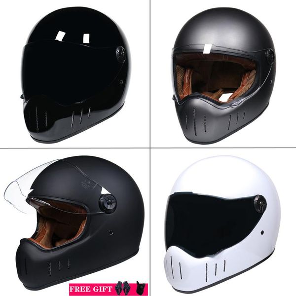 retro leather lining fiberglass full face motorcycle helmet motocross cascos para moto vintage cafe racer bike sun visor helmets
retro leather lining fiberglass full face motorcycle helmet motocross cascos para moto vintage cafe racer bike sun visor helmets