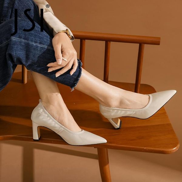 pumps woman concise style shallow pointed toe elastic band excellent shape high square heel office lady shoes vo10 dress, Black
pumps woman concise style shallow pointed toe elastic band excellent shape high square heel office lady shoes vo10 dress, Black